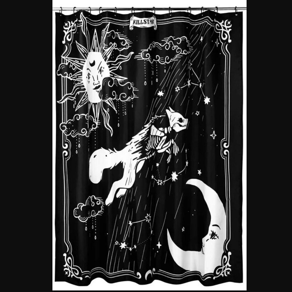 Retired! Gnostic Shower Curtain by KILLSTAR